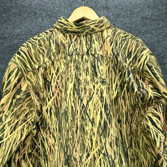 Made 2 Deceive Camo Shirt Mens Extra Large Button Down Hunting Outdoor Duck - Picture 6 of 16